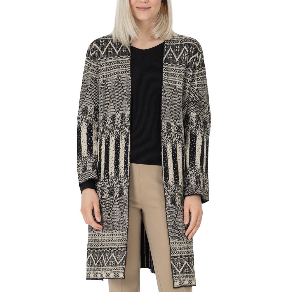 MAX SPORT Women’s Patterned Longline Cardigan